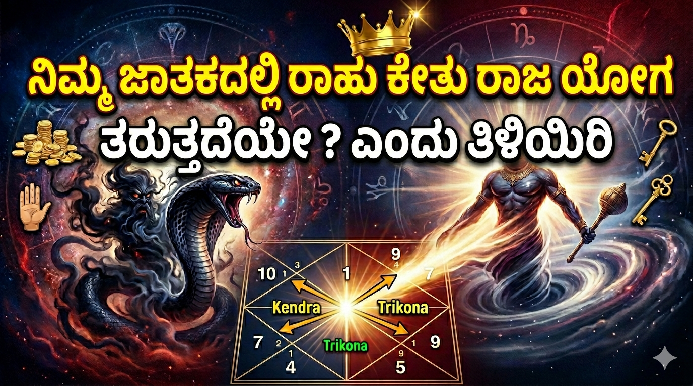 Rahu ketu rajayoga in kannada